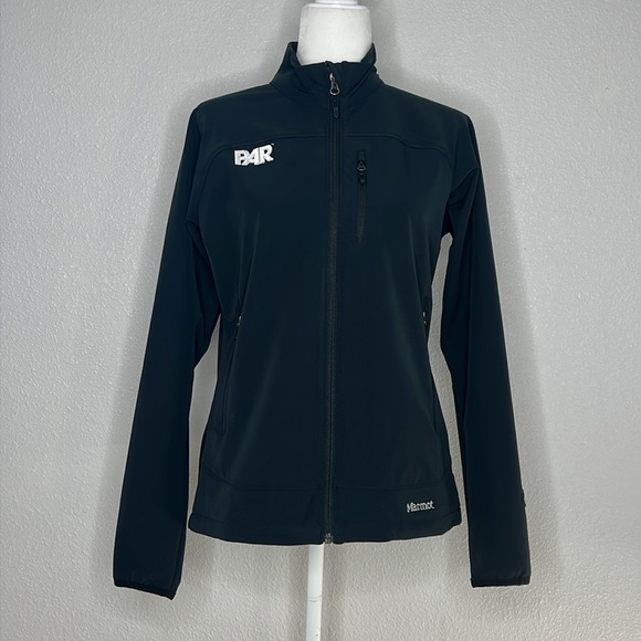 MARMOT LADIES' Tempo Jacket In Black W/ PAR Logo Size Medium - Picture 5 of 14
